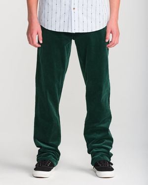 Volcom Kinkade Cord Pants - Green