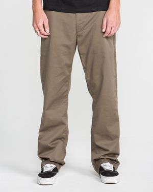 Volcom Frickin Relaxed Chino Pants - Brown