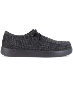 Volcom Chill Safety Toe Slip Resistant Work Sneakers - Black