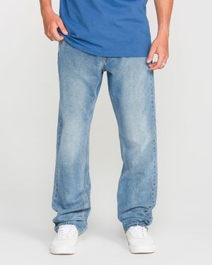 Volcom Solver Denim Pants - Blue