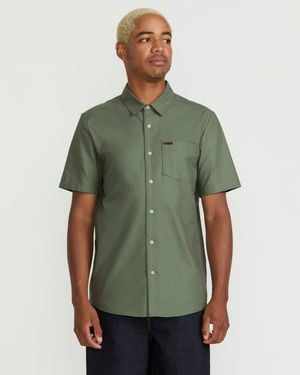 Volcom Veeco Oxford Short Sleeve Shirt - Green