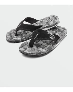 Volcom Recliner Sandals - Gray