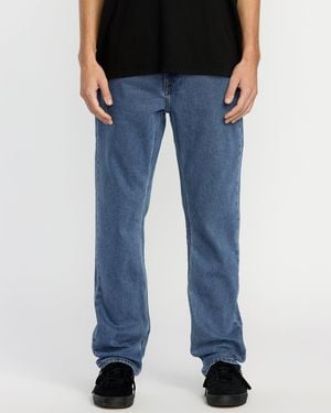 Volcom Solver Denim Pants - Blue