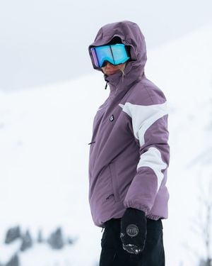Volcom Shelter 3D Stretch Jacket - Purple