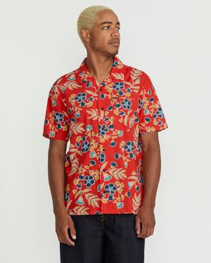 Volcom Offering Short Sleeve Shirt - Red