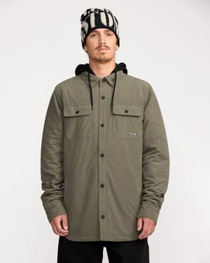 Volcom Kenson Insulated Flannel - Green