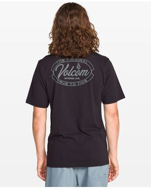 Volcom Garaged Short Sleeve Tee - Black