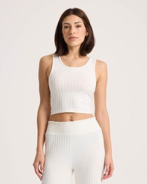 Volcom Lounge Bra Tank - White