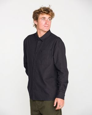 Volcom Glasnow Long Sleeve Shirt - Blue