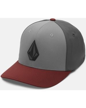 Volcom Stone Tech Flexfit Delta Hat - Gray