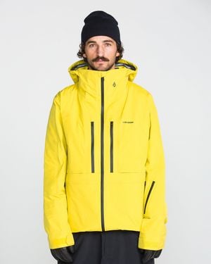 Volcom Tds Inf Gore-Tex Jacket - Yellow