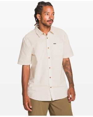Volcom Bankstone Ii Short Sleeve Shirt - White