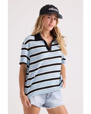Volcom Coco Ho Rugby Top - Blue