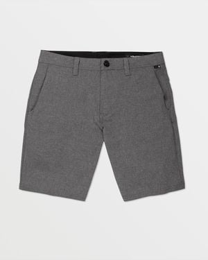 Volcom Frickin Cross Shred Static Shorts - Gray