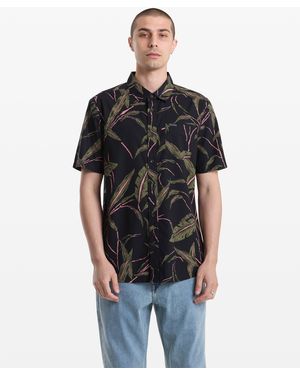 Volcom Markerstone Short Sleeve Shirt - Black