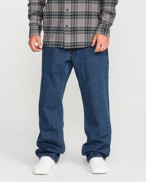 Volcom Pipe Dreams Denim Pants - Blue