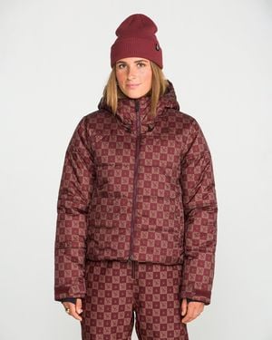 Volcom Avalon Puff Jacket - Red