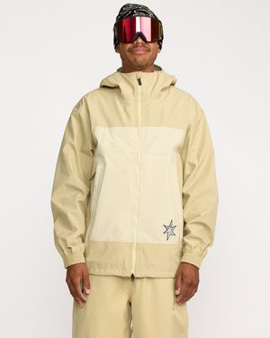 Volcom Arthur 3L Jacket - Natural
