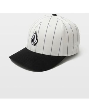 Volcom Full Stone Heather Flexfit Hat - White