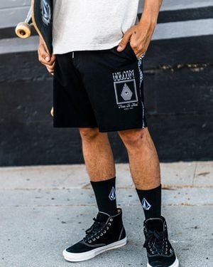 Volcom Yewster Loose Stoney - Black