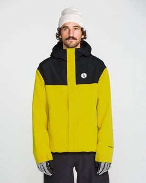 Volcom Buckthreeeighty Insulated Jacket - Yellow