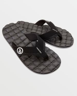 Volcom Recliner Sandals - Black