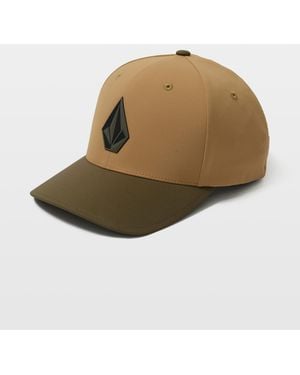 Volcom Stone Tech Flexfit Delta Hat - Natural