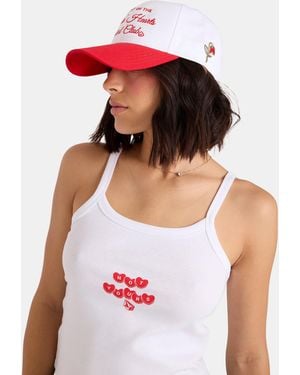 Volcom Breakin Hearts Hat - White