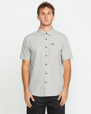 Volcom Bankstone Short Sleeve Shirt - White