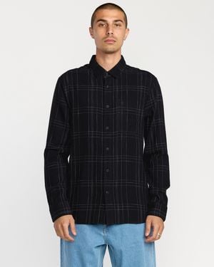 Volcom Date Knight Long Sleeve Shirt - Black
