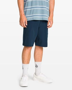Volcom Harbor Hybrid Shorts - Blue