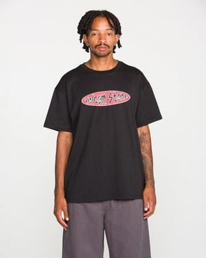 Volcom Scratch Stone Short Sleeve Tee - Black