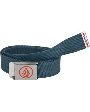 Volcom Circle Web Belt - Blue