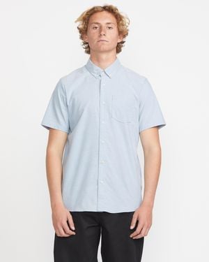 Volcom Everett Oxford Short Sleeve Shirt - White