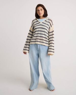 Volcom Bonfire Hoodie - Blue