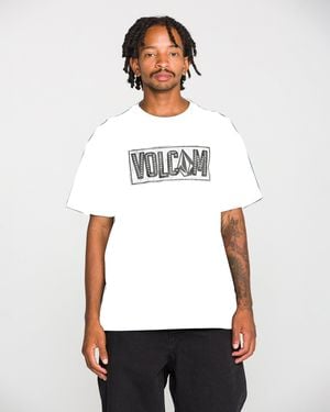 Volcom Studded Short Sleeve Tee - White