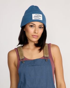 Volcom Full Cut Work Beanie - Blue
