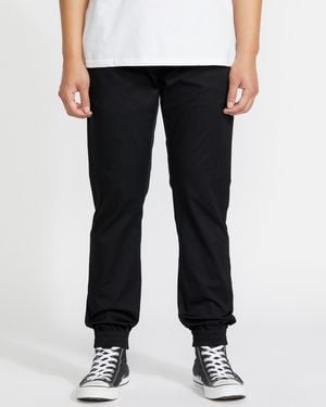 Volcom Frickin Slim Sweatpants - Black
