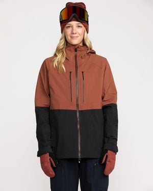 Volcom Vs 3L Stretch Gore Jacket - Red