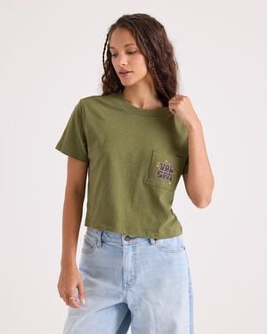 Volcom Super Melt Pocket Dial Tee - Green