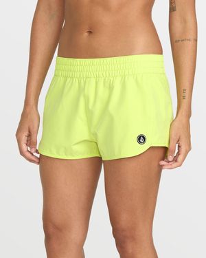 Volcom Simply Solid Boardshorts - Yellow