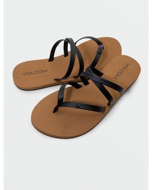 Volcom Easy Breezy Ii Sandals - Brown