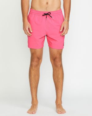 Volcom Lido 2 Solid Trunks - Pink