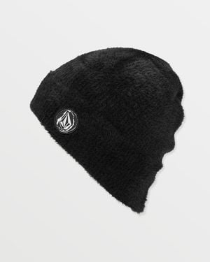 Volcom '25 Fuzz Teddy Beanie - Black
