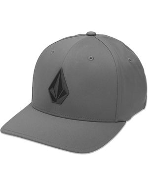 Volcom Stone Tech Flexfit Delta Hat - Gray