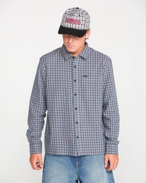 Volcom Landos Long Sleeve Shirt - Blue