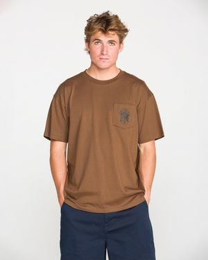 Volcom Troubador Short Sleeve Tee - Blue