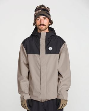 Volcom Buckthreeeighty Insulated Jacket - Gray