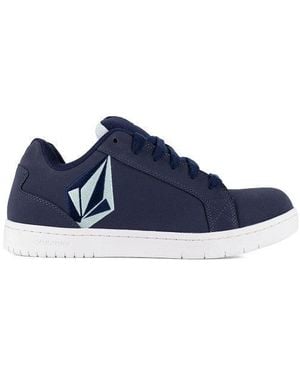 Volcom Stone High Top Work Sneakers - Blue
