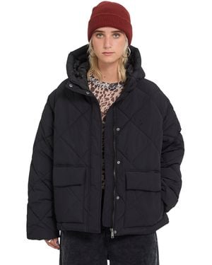 Volcom Out Of Boxy Puff - Black